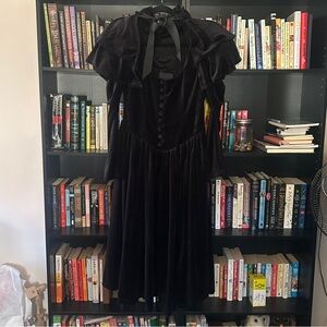La Femme En Noir Haunted Beauty Dress in Black